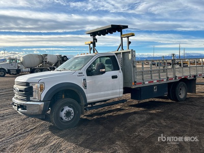2018 Ford F-550 XL 4x2 Ford F550 Signal/ sign Utility Truck Flatbed Truck