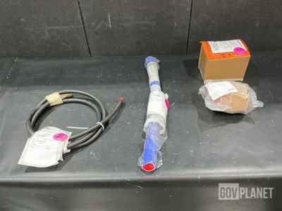 (15) Non-Metallic Hoses, (2) Relief Valves, (1) Tube Cap & Assorted Items