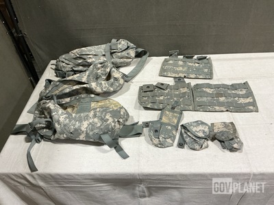 (36) M4 Three Mag Pouches, (253) Hand Grenade Pouches & Assorted Items