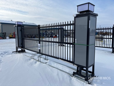 2026 Suihe SG 20 ft Wrought Iron Bi-Parting Driveway Gate (Unused)