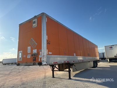 2005 Wabash 53 ft x 102 in T/A Gesloten aanhangwagen