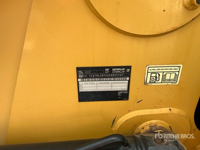 2014 Cat 420F 4x4 Koparko-ładowarka