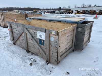 Quantity of (2) Empty Wooden Boxes