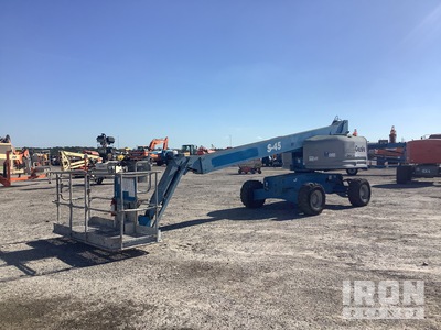 2016 Genie S-45 4WD Diesel Telescopic Boom Lift