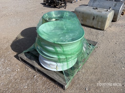 Quantity of (4) 24.5 In Aluminum & Steel Wielen (Unused)