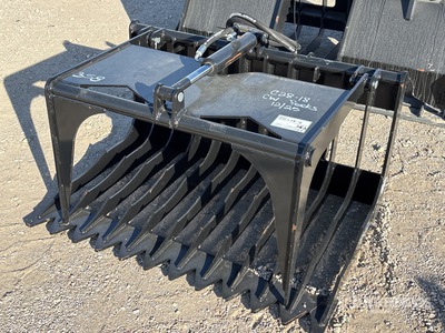 GIYI 44 in Mini Grapple & Hydraulic Forche per mini pala (Unused)