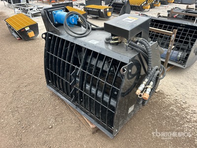 2024 AGT SSCM61S 48 in Skid Steer Concrete Mixer (Unused)