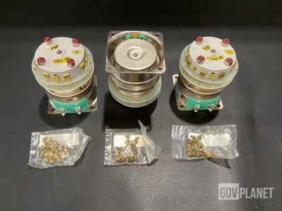 (3) Tyco Electronics MDR-4096 Rotary Relays