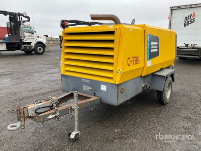 2018 Atlas Copco XAVS 650 JD8 Mobile Air Compressor