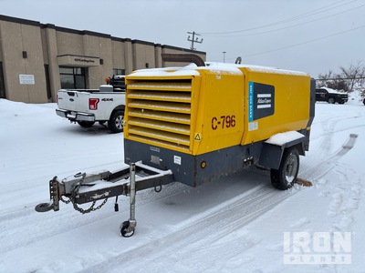 2018 Atlas Copco XAVS 650 JD8 Mobile Air Compressor