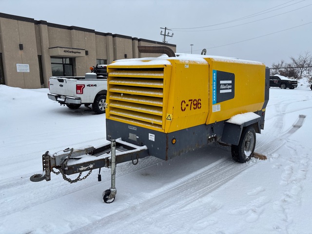 2018 Atlas Copco XAVS 650 JD8 Mobile Air Compressor