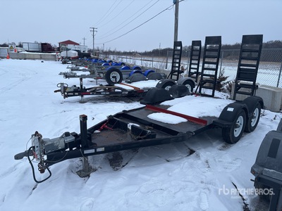 2021 Pratt CP0510 10 ft T/A Equipment Trailer