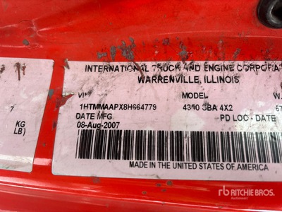 2008 International 4300 4x2 4x2 Van Truck
