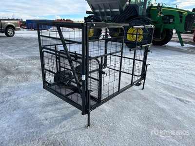 6 ft 3 in x 4 ft Portable Calf Catcher Attrezzatura per bestiame