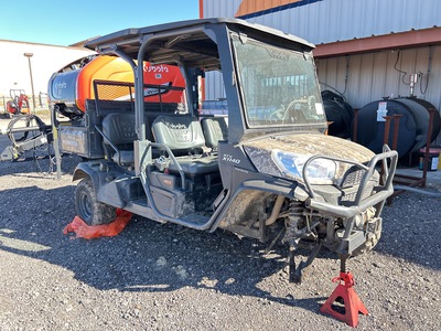 2016 (unverified) Kubota RTV-X1140RL-A 4x4 Utility Vehicle (Inoperable)
