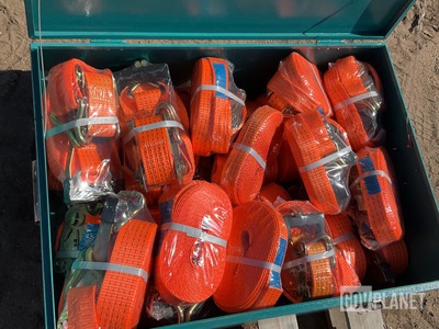 Suihe Ratchet Tie Down Set w/Flatpack Tool Box