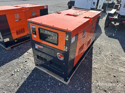 2021 World Class 12 kW Skid-Mounted Generador