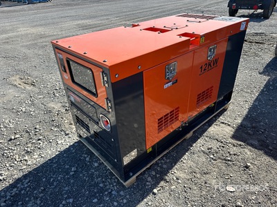 2023 World Class 12 kW Skid-Mounted Generador