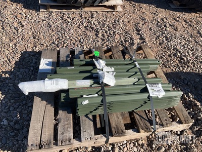 (63) 32" Metal Fence Posts