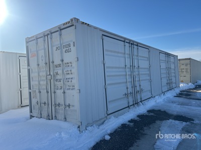 2024 40 ft High Cube Multi-Door Storage Container