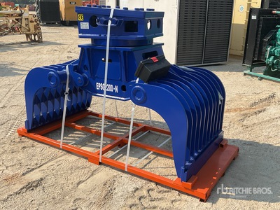 2025 Elephant EPSG2200-N Hydraulic Rotating Pinza para excavadora - Fits 18 - 26 ton excavator (Unused)