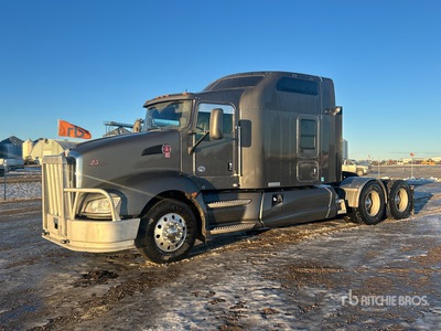 2014 Kenworth T600 6x4 T/A Sleeper Truck Tractor