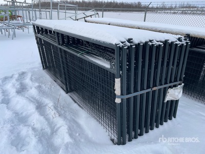 Quantity of (23) 2024 BYT MRG16 16 ft x 4 ft Mesh Ranch Livestock Gate (Unused)