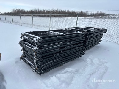 Quantity of (36) 2025 BYT MSRG06 6 ft x 4 ft Mesh Ranch Puerta de ganado (Unused)