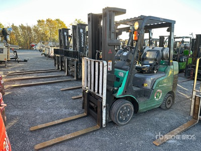 2008 Mitsubishi FGC25N Cushion Tire Forklift