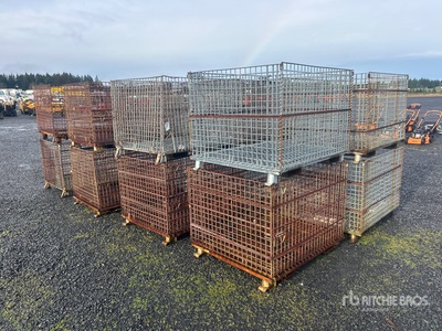 Quantity of (16) Wire Storage Baskets