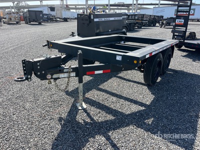 2022 United Alloy 7 ft Generator Trailer