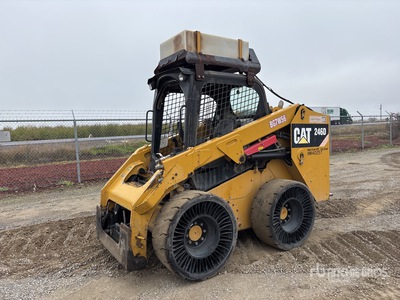 2013 Cat 249D Two-Speed High Flow XPS Minicargadora