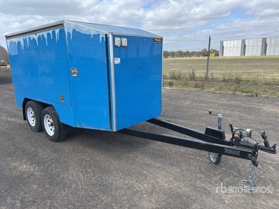 2020 West Coast Trailers 3.0 m Bogie/A Enclosed Trailer