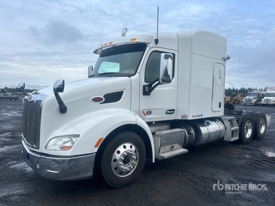 2019 Peterbilt 579 6x4 T/A Sleeper Truck Tractor