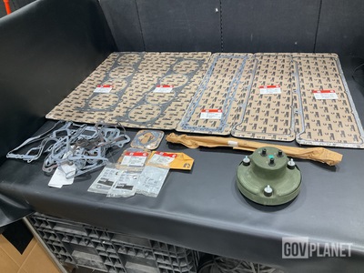 (3) Headlights, (1) Gasket Set, (17) Brackets & Assorted Items