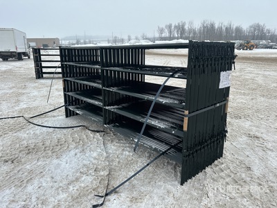 Quantity of (25) 2025 BYT DMG12 12 ft Diamond Panneau pour bétail (Unused)