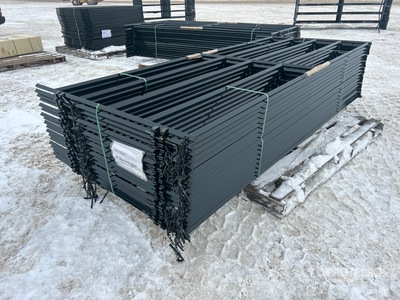 Quantity of (18) 2025 BYT DMG12 11 ft 8 in Diamond Panneau pour bétail (Unused)