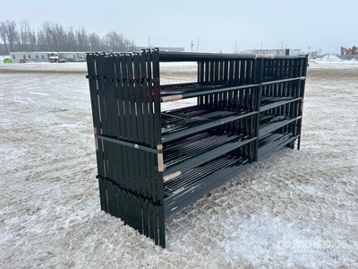 Quantity of (25) 2025 BYT DMG12 12 ft Diamond Panneau pour bétail (Unused)