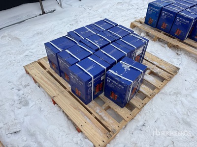 Quantity of (10) 2025 BYT ABTJK20 20T Air/Hydraulic Bottle Jack (Unused)