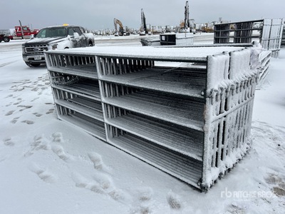 Quantity of (25) 2025 BYT DMG10 9 ft 6 in x 4 ft Diamond ゲート (Unused)