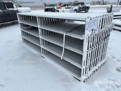 Quantity of (25) 2025 BYT DMG10 9 ft 6 in x 4 ft Diamond ゲート (Unused)