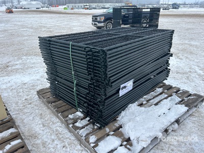 Quantity of (28) 2025 BYT MSPP07 7 ft Mesh Sheep Panneau pour bétail (Unused)