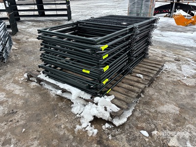 Quantity of (24) 2025 BYT DMPNL120 3 ft 10 in x 6 ft 7 in Steel Viehtor (Unused)