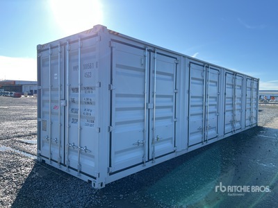 2025 40 ft Multi-Door Storage Container
