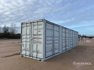 2025 Multi-Door 40 Ft One-Way High Cube Storage Container (Unused)