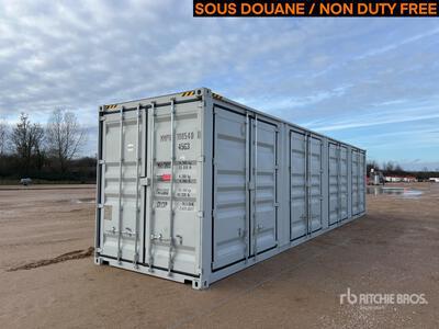2025 Multi-Door 40 Ft One-Way High Cube Storage Container (Unused)