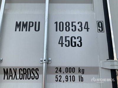 2026 40 Ft One-Way High Cube Storage Container (Unused)