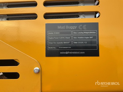 2026 VICSEC VC-X1200D Carretilla para hormigón (Unused)