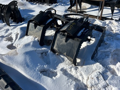 2026 GIYI GY-HWG72 72 in Log Skid Steer Grapple Bucket (Unused)