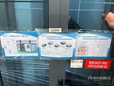SKLP SK-37 Expandable House Unit 6.2 x 5.9m (Unused)